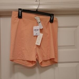 Forever 21 Coral Bike Shorts
